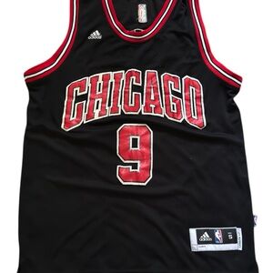 Vintage Adidas NBA Chicago Bulls #9 Rajon Rondo Basketball Jersey